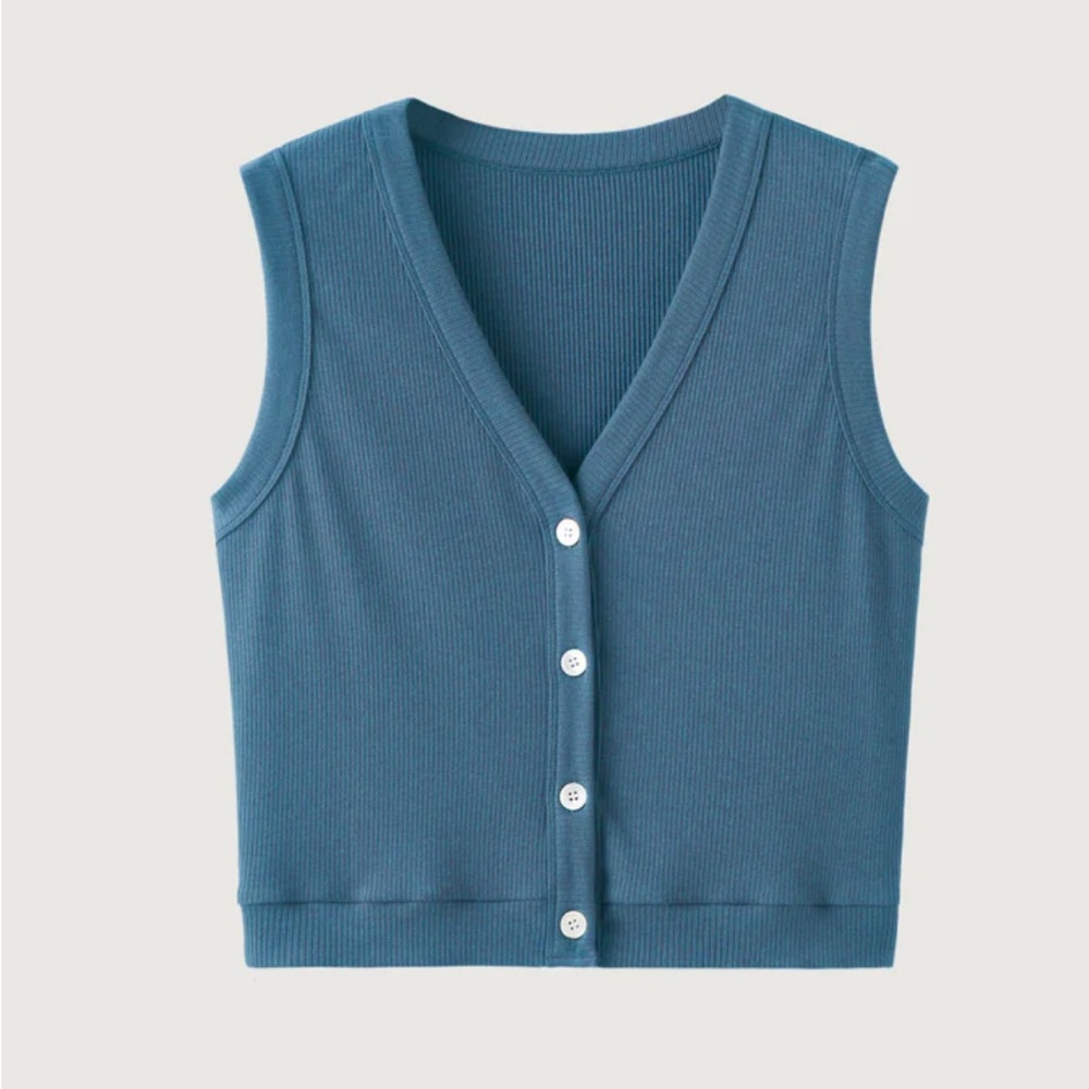 OGL Plantive® V-Neck Button-Down Vest